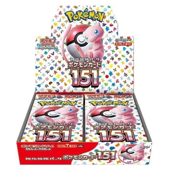 Japanese Pokemon TCG - 151 sv2a Booster Box