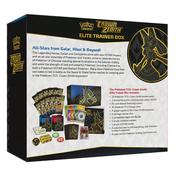 Pokemon TCG - Crown Zenith Elite Trainer Box