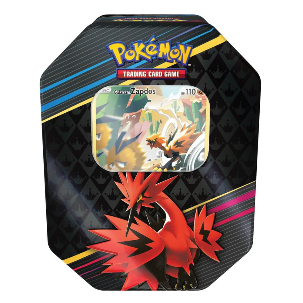 Pokemon TCG - Crown Zenith Tin Galarian Zapdos Variant