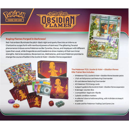 Pokemon TCG - Scarlet & Violet: Obsidian Flames Elite Trainer Box