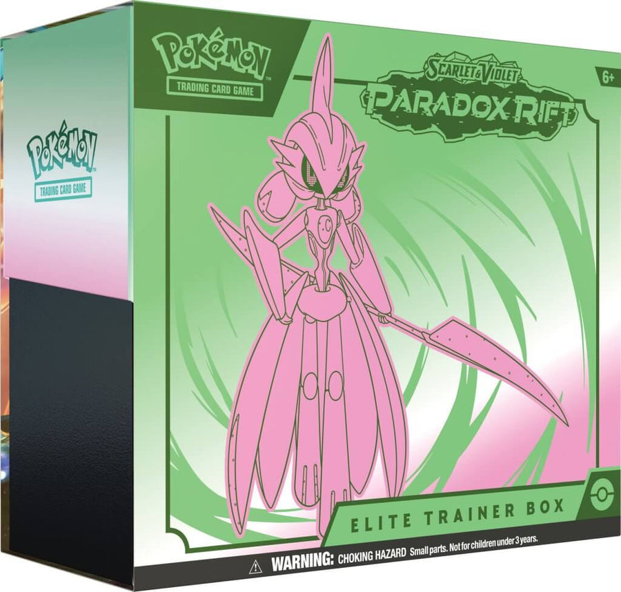 Pokemon TCG - Scarlet & Violet: Paradox Rift Iron Valiant Elite Trainer Box