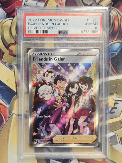 Friends in Galar Silver Tempest TG23/TG30 Ultra Rare PSA 10 GEM MINT Pokemon